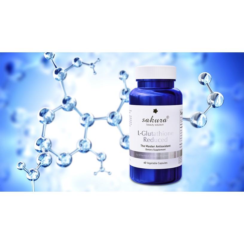 Sakura L- Glutathione Reduced - Viên uống trắng da, giảm nám, bổ sung Collagen giúp đẹp da và ngăn ngừa lão hoá -60 viên | BigBuy360 - bigbuy360.vn