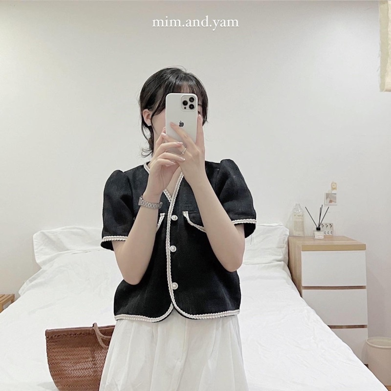 Áo viền tết cúc ngọc