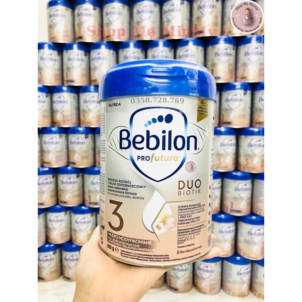 Sữa Bebilon bạc 800gr mẫu mới đủ số 1,2,3,4 date mới