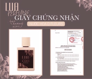 Nước hoa LUA xạ hương mộc tặng thêm son