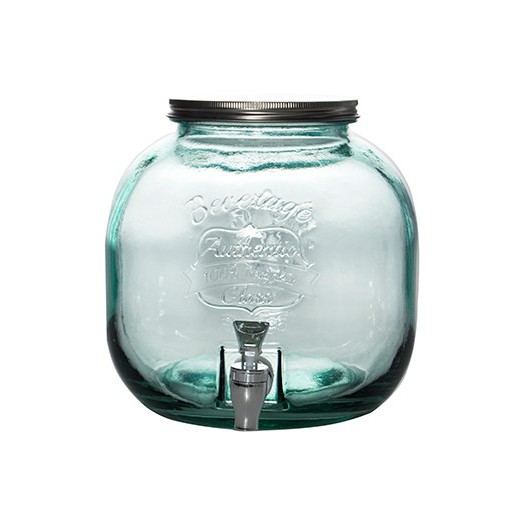 Item V5296G20 - Bình nước thủy tinh tái chế VSM BEVERAGE AUTHENTIC 6 Lít