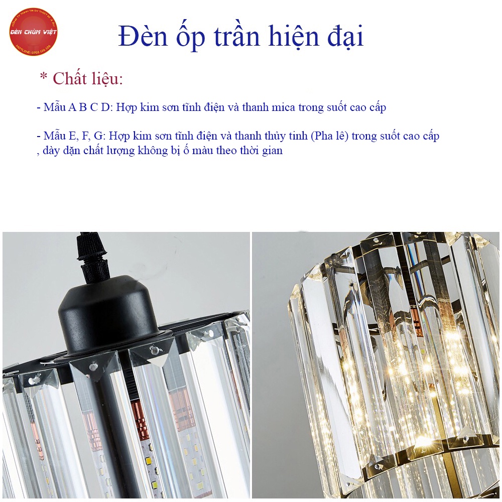 Đèn ốp trần  đèn trần trang trí quán cà phê, ban công, hành lang, phòng ngủ, phòng thờ, quán cà phê