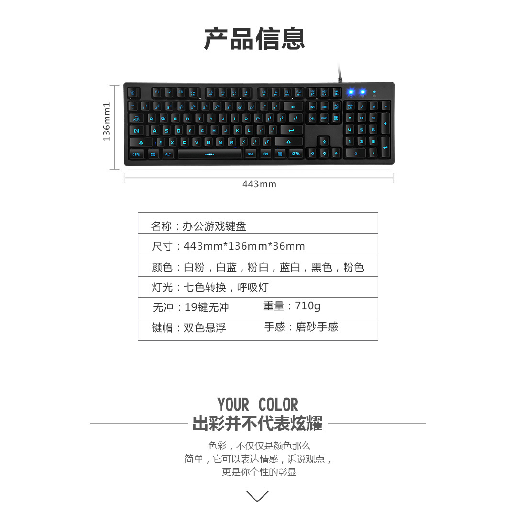 Nút Bấm Cơ Học Màu Dạ Quang Toàn Bộ Đầu Cắm Usb | BigBuy360 - bigbuy360.vn