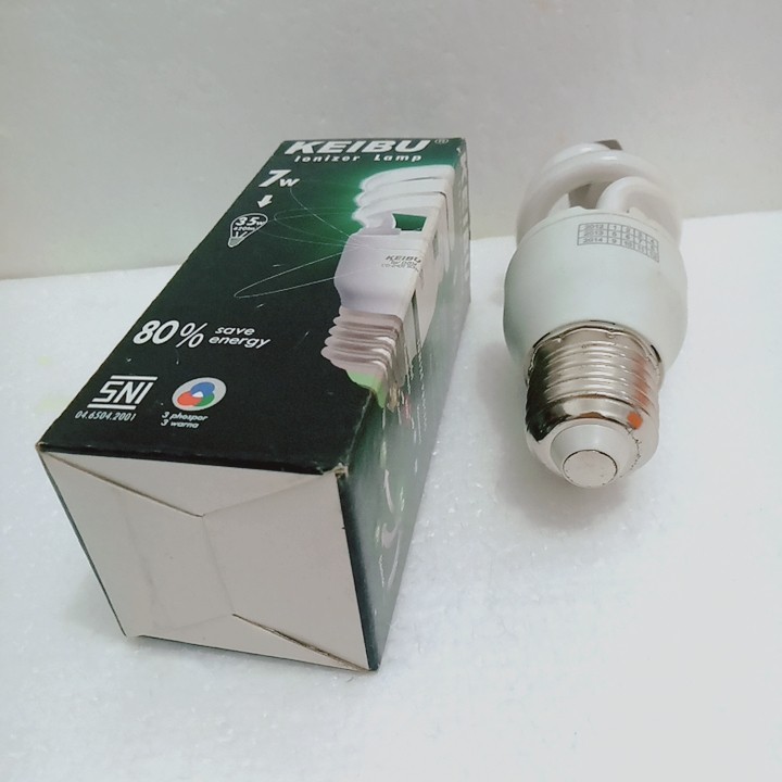 Đèn Led Ion Hóa 7w Ánh Sáng Trắng (màu Xám)