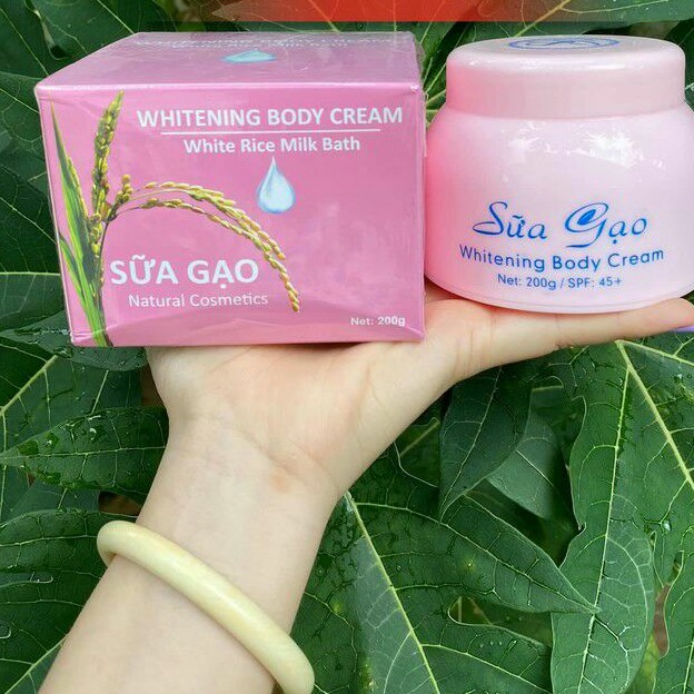 Body Sữa Gạo 250g . . .