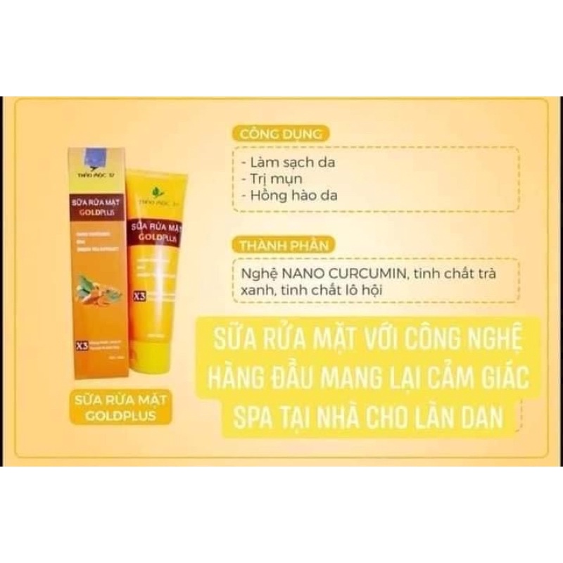 Sữa Rửa Mặt Gold Flus Thảo Mộc 37 | BigBuy360 - bigbuy360.vn