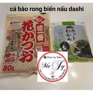 Combo yến mạch, trứng ca tuyết, ruốc cá hồi dạng gói, trà wakodo, rong bien, ca bao