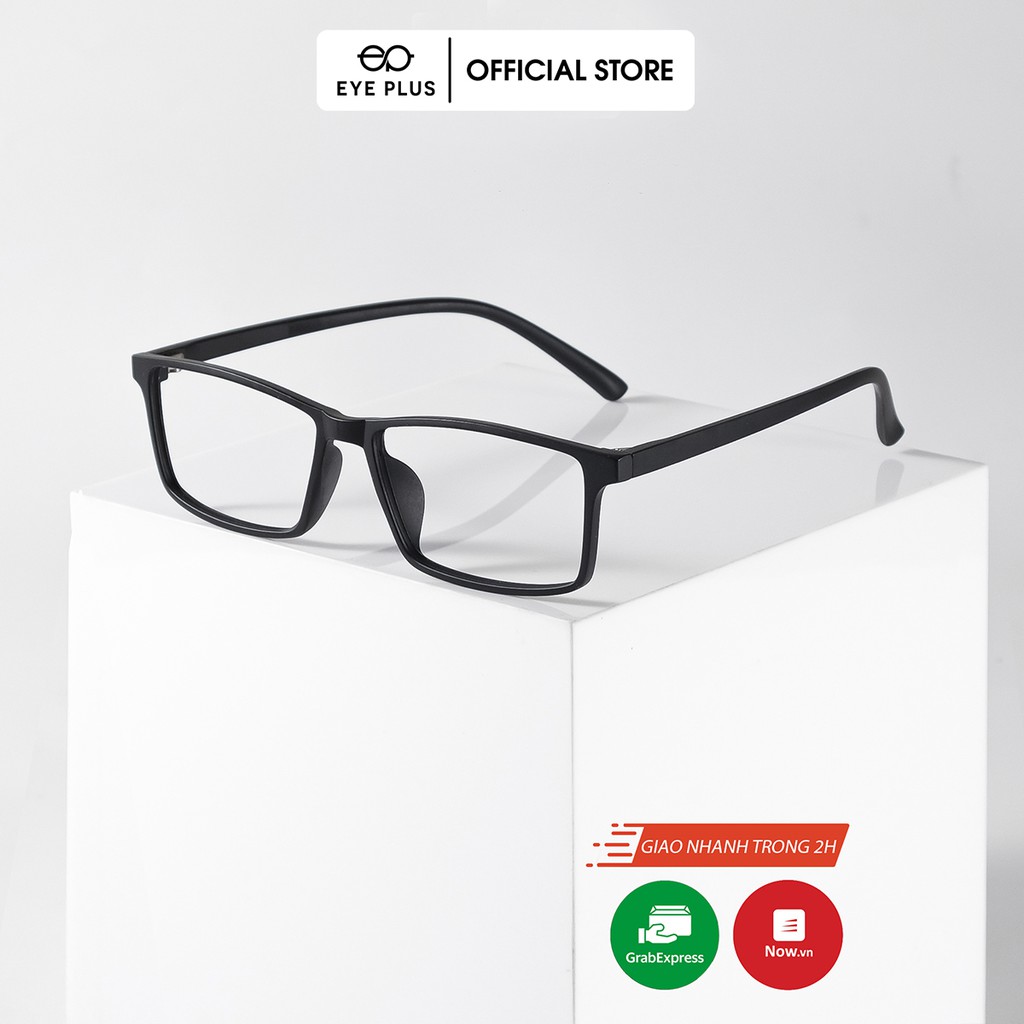 Gọng kính cận nam nữ  thời trang EYE PLUS nhựa dẻo dáng vuông vừa phong cách hàn quốc N240-004 | BigBuy360 - bigbuy360.vn