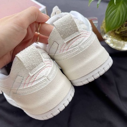 Giày SB Dunk Low Disrupt 2 Pale Ivory màu kem - Bản cao cấp Fullbox và phụ kiện