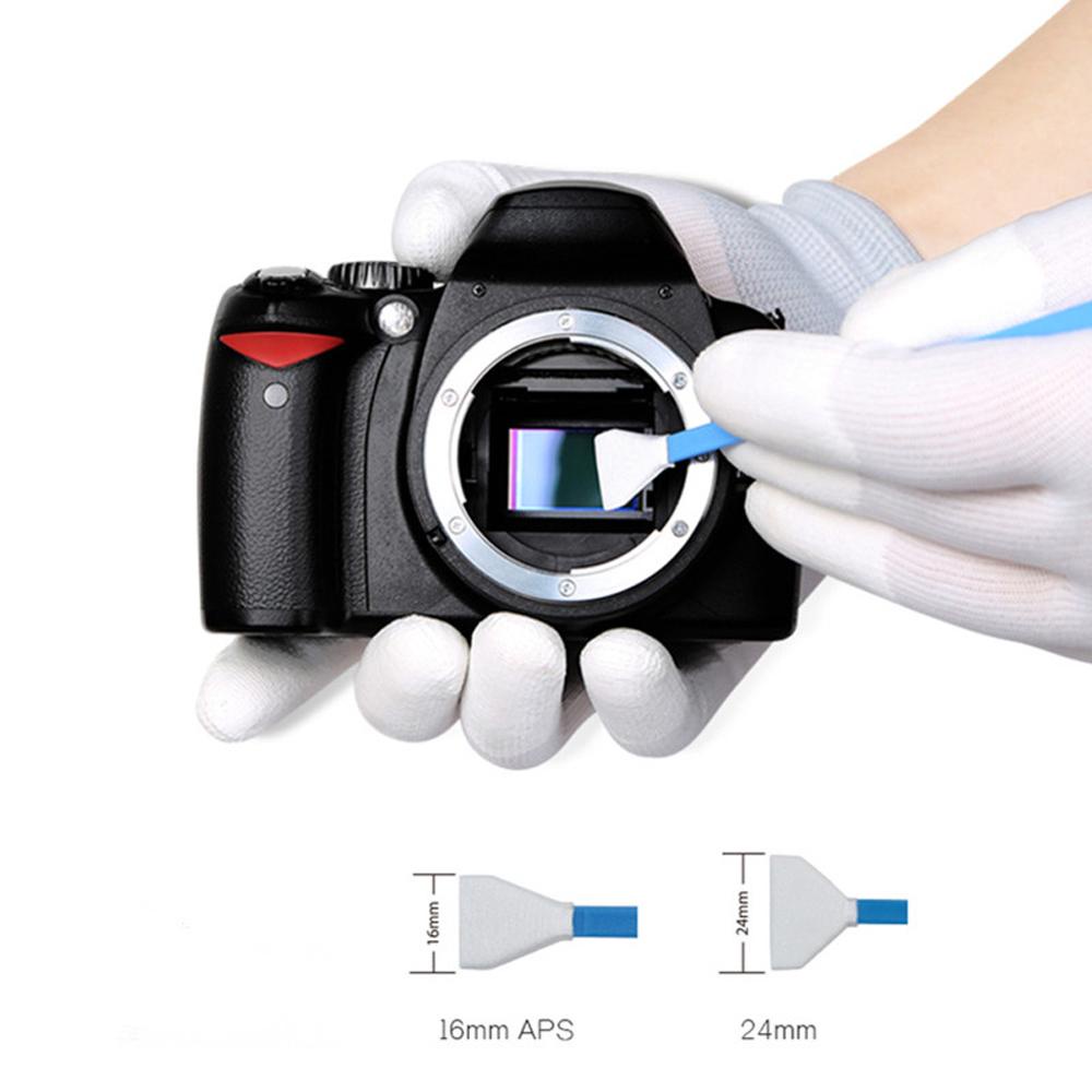 Que gạc làm sạch bụi ống kính camera cảm biến bền bỉ 16mm 24mm cho camera DSLR có khung