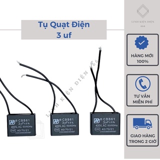 Tụ Quạt Điện CBB61 1.5 uf - 6 uf