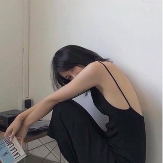 Váy hai dây maxi hở lưng hothit