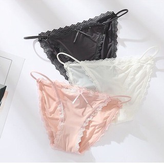 Quần lót nữ thun lạnh dây mảnh viền ren sexy