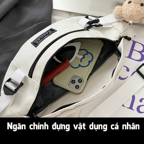 Túi Đeo Chéo Đeo Hông Nam Nữ Balo Cặp Bao Tử Mini Thể Thao Hàn Quốc Dùng Đi Chơi Đi Học, Đi Làm MXM800 TT Shop