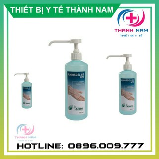 Dung dịch rửa tay khô sát khuẩn Anios gel 500ml Pháp