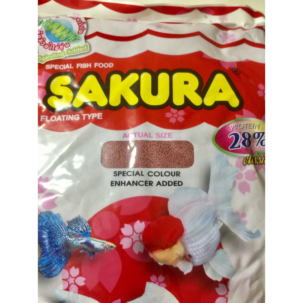 CÁM CÁ SAKURA CLASSIC SIZE NHỎ 500Gr