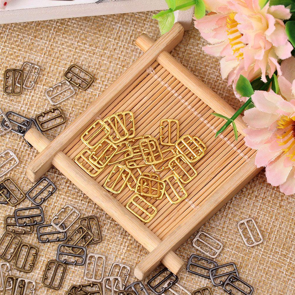 Set 1 / 20 / 40 Khóa Ba Cạnh Mini Siêu Nhỏ 4 Màu Làm Đồ Thủ Công Búp Bê