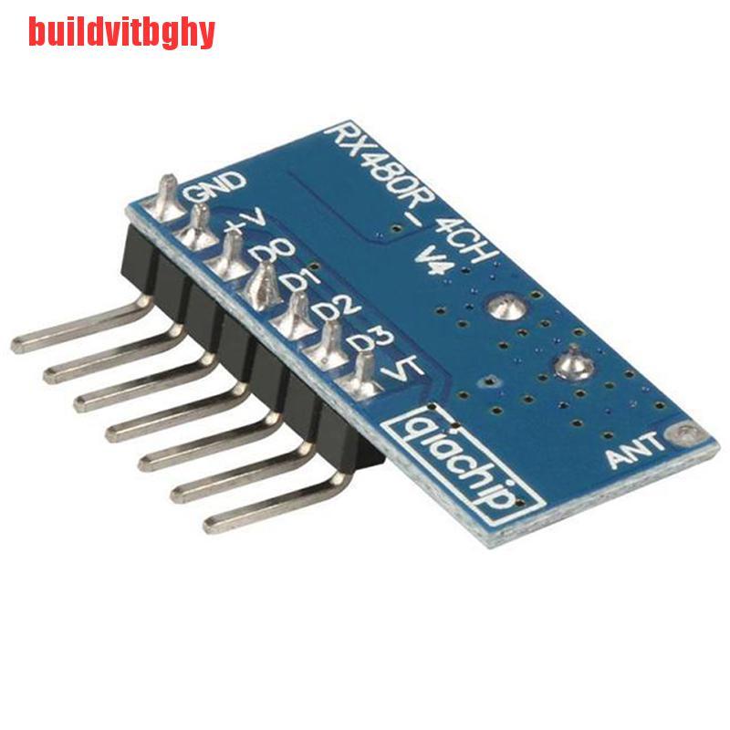 {buildvitbghy}433mhz Wireless RF Receiver 1527 Learning Code Decoder Module For Remote Control OSE