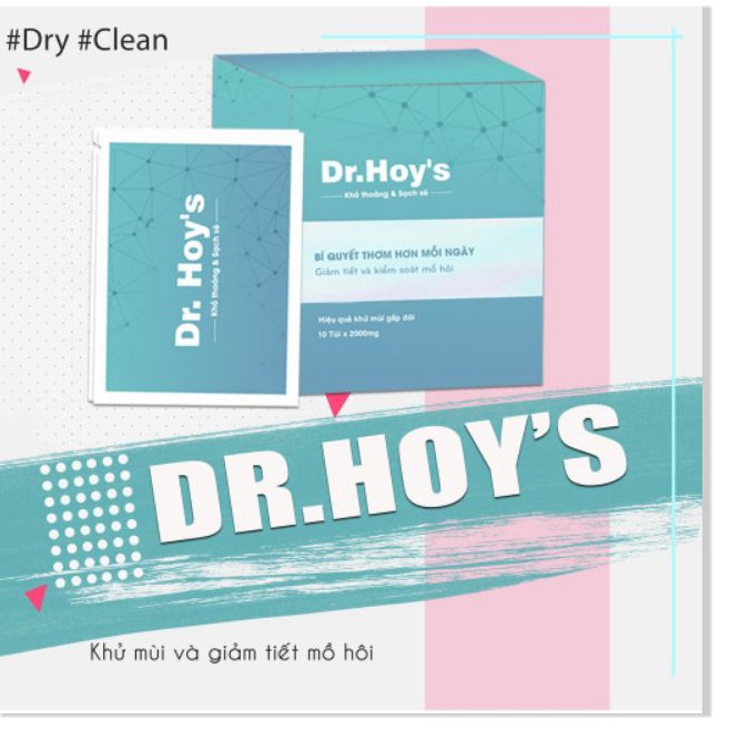 DR.HOY'S CÁCH TRỊ HÔI NÁCH - HÔI CHÂN - KHỬ MÙI CƠ THỂ BẰNG Y HỌC CỔ TRUYỀN