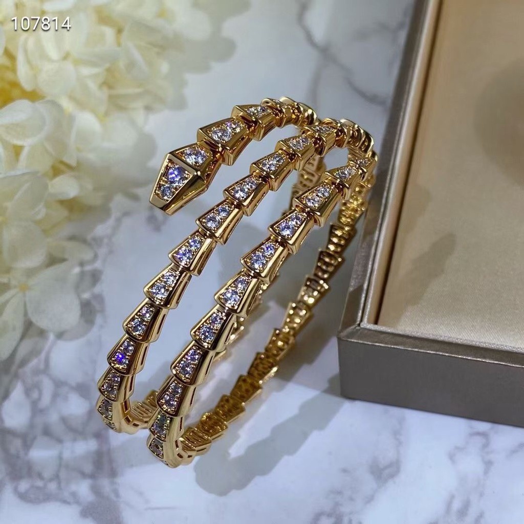 【in stock】Vòng tay hình rắn xương rắn thời trang cá tính cho nữ