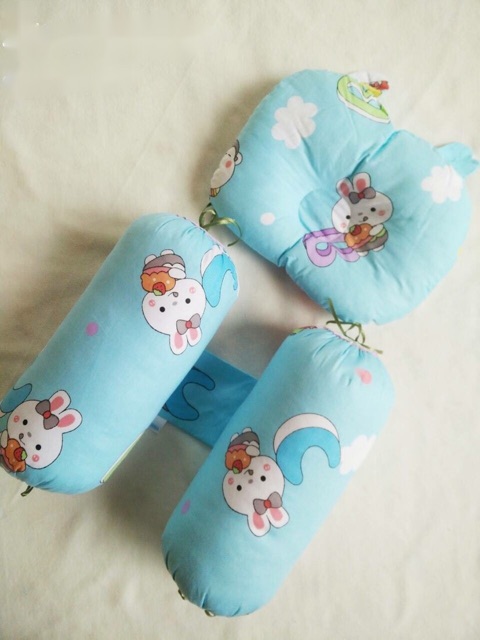 Bộ gối chặn KOREAN cho trẻ sơ sinh