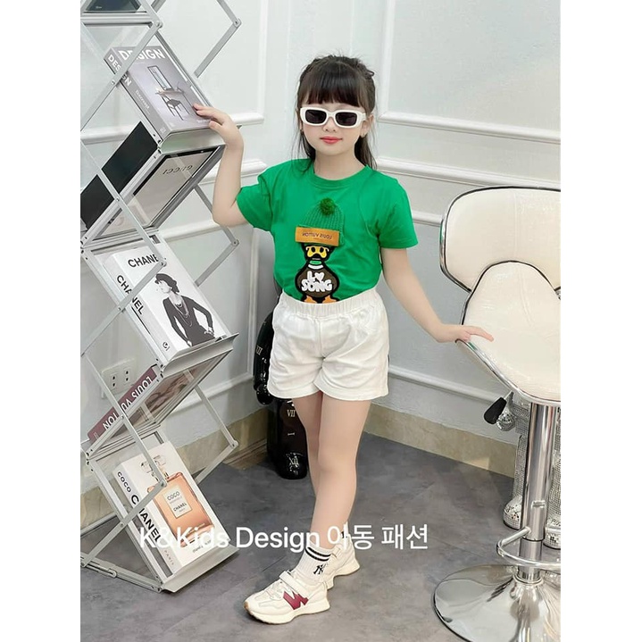 Sét mẹ bé/ Set bộ vịt quần kaki mềm cho mẹ va bé