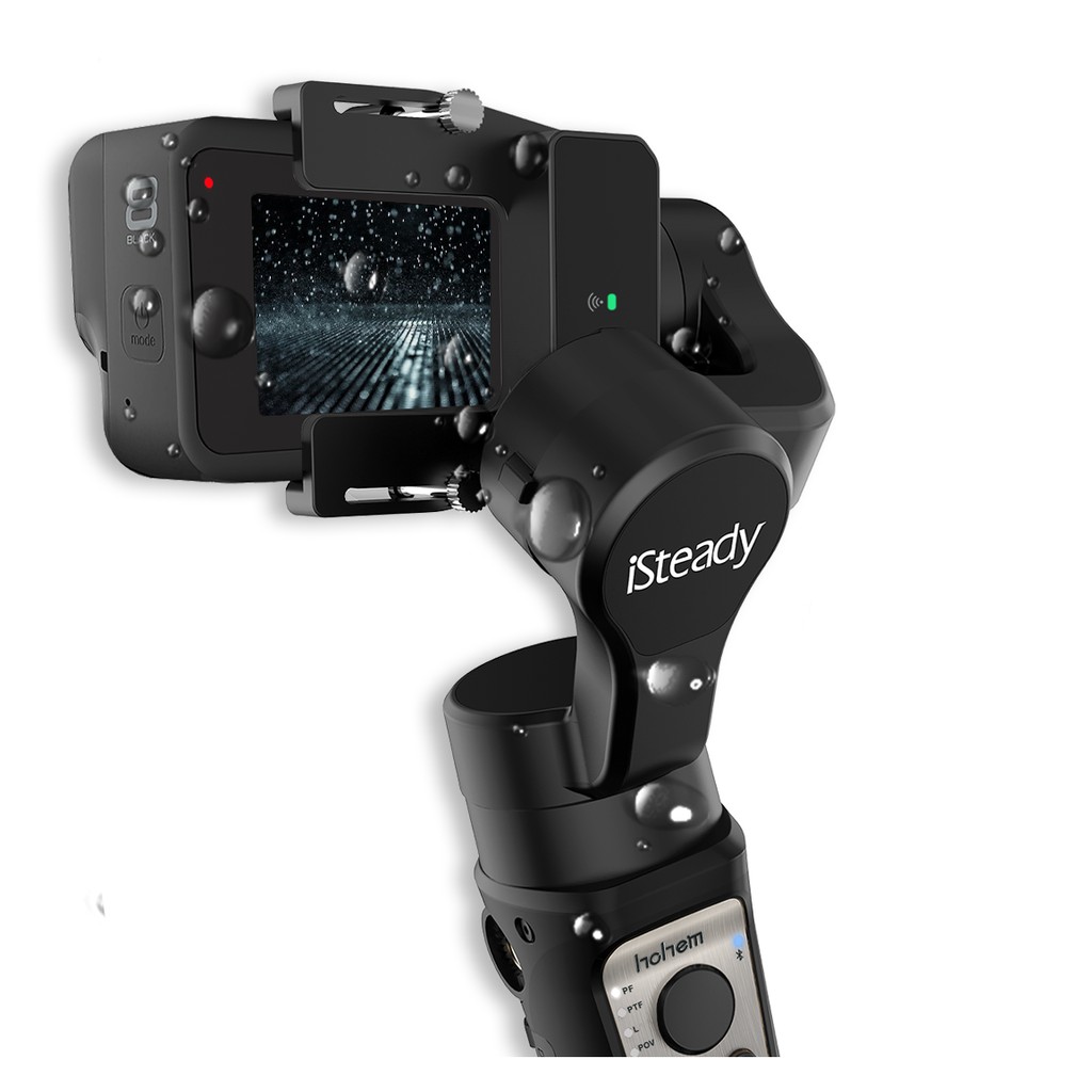 Hohem iSteady Pro 3 - Gimbal thiết kế cho GoPro Hero và các dòng Camera Action, chống nước IPX4, hoạt động 12 giờ