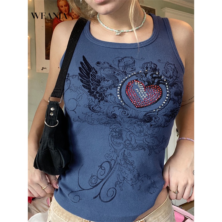 Áo Croptop Dệt Kim Hoạ Tiết Kim Cương Đáng Yêu