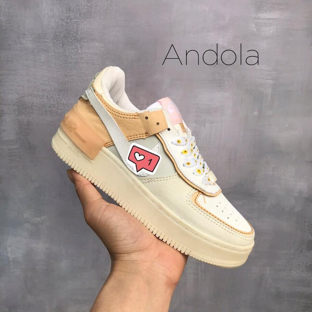 Giày AIR FORCE 1 , Giày sneaker AF1 trắng full , hoa cúc , cầu vồng , giày thể thao mới nhất đẹp nhất | BigBuy360 - bigbuy360.vn