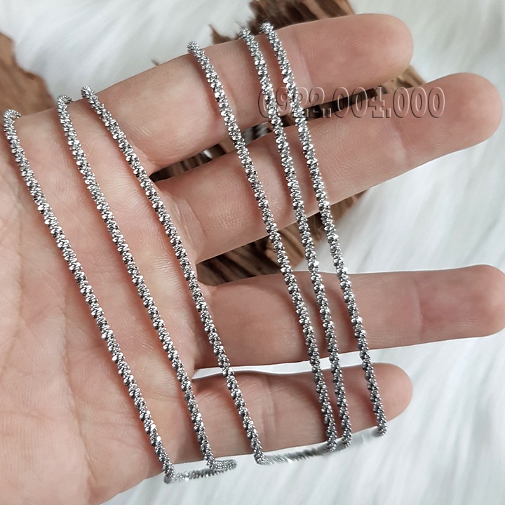 Dây chuyền bảng tròn xoán chíu sáng DZ1776.