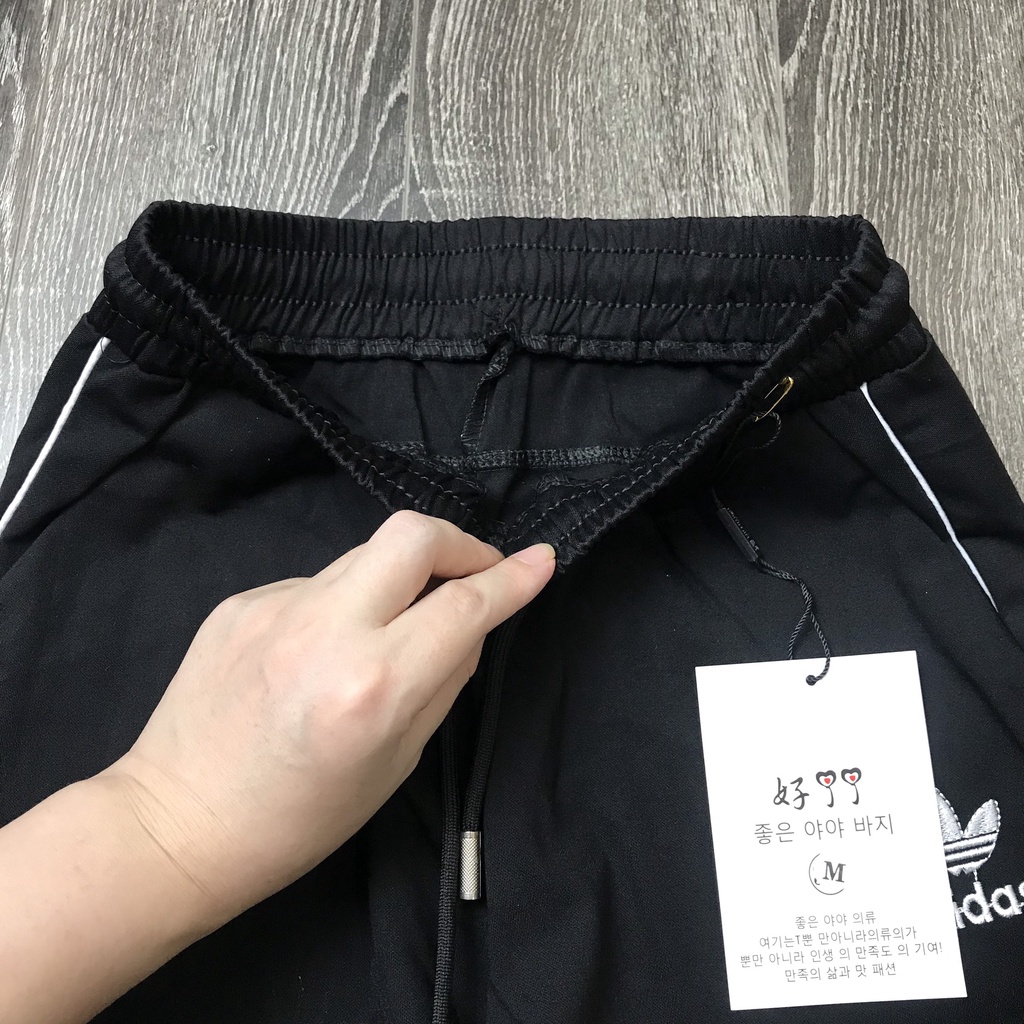 Quần Jogger Nữ A d i d a s Thu Đông 2021 Cạp Chun Lưng Cao Ống Côn Chất Umi Hàn Co Giãn Trẻ Trung Thể Thao