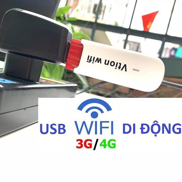 Dcom USB 3G 4G Wifi VTION Tích Hợp Phát Wifi Tốc Độ Cao, Đa Mạng, Sóng Khỏe, Giá Siêu Rẻ | WebRaoVat - webraovat.net.vn