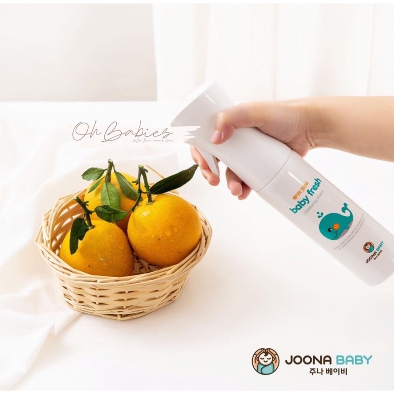 Xịt diệt khuẩn Baby Fresh [OH BABIES]