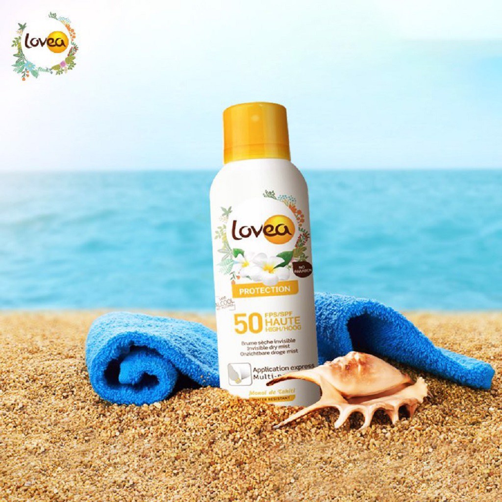 Xịt Chống Nắng Lovea SPF50 200ml