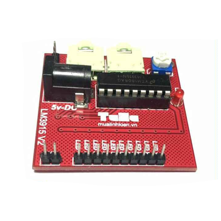 Mạch LED nháy nhạc LM3915_V2 Mã sản phẩm TH1002708