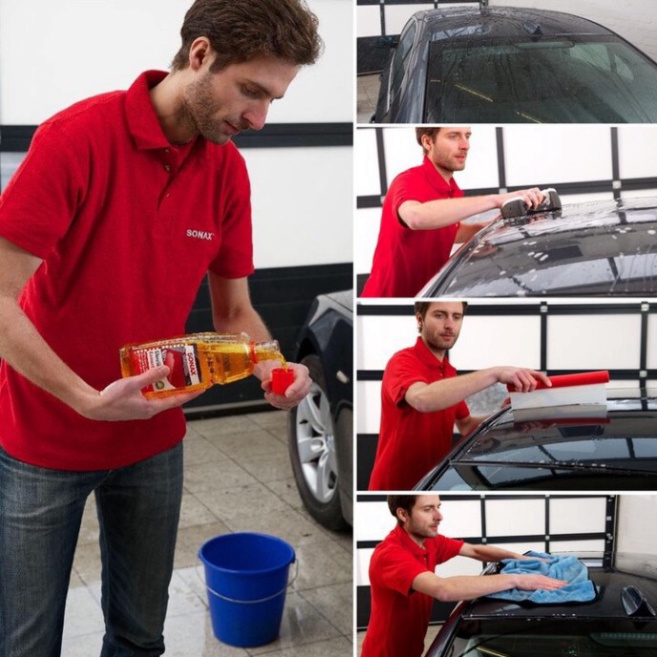 Nước rửa xe ô tô đậm đặc Sonax 314300 Dung tích: 1000ml - HÀNG CHÍNH HÃNG