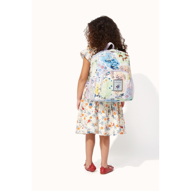 Cath Kidston - Ba lô cho bé /Kids Classic Large Backpack with Mesh Pocket - New Worlds Scenic - Multi -1047349