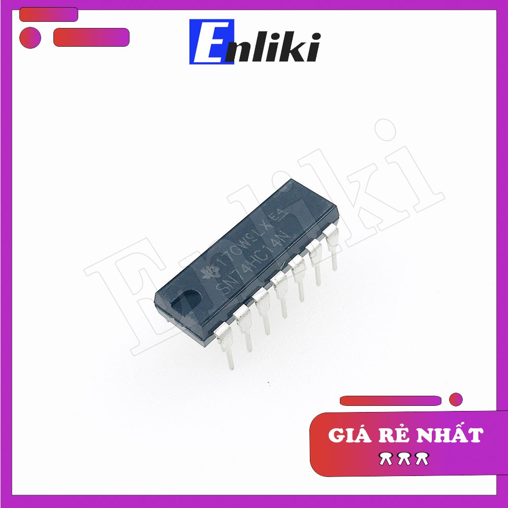 74HC14 14 chân cắm (74HC14N) DIP14