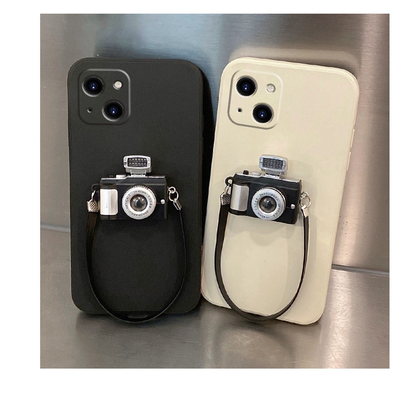 Ốp điện thoại mềm kiểu máy ảnh 3d cho REALME 3 5 5I 6I 6 5S C1 C2 C3 7 8 PRO 7I C11 C15 C17 C21Y C20 C25 XT