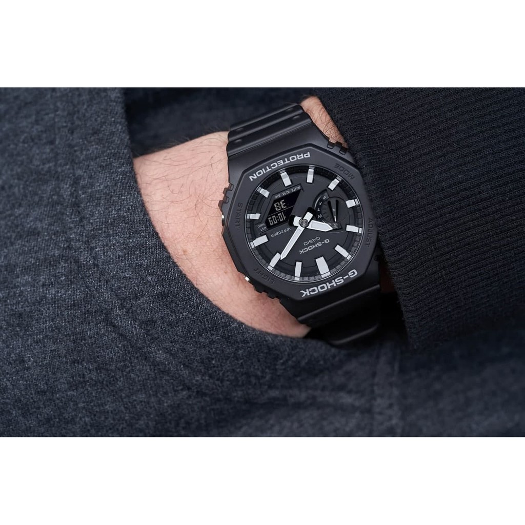 Đồng Hồ Casio Nam Dây Nhựa GSHOCK GA-2100-1A Chính Hãng