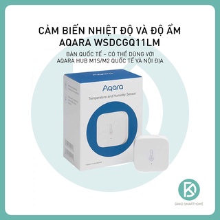 Cảm biến nhiệt độ - độ ẩm - áp suất Aqara zigbee, dùng chung với bộ trung tâm, tạo ngữ cảnh thông minh