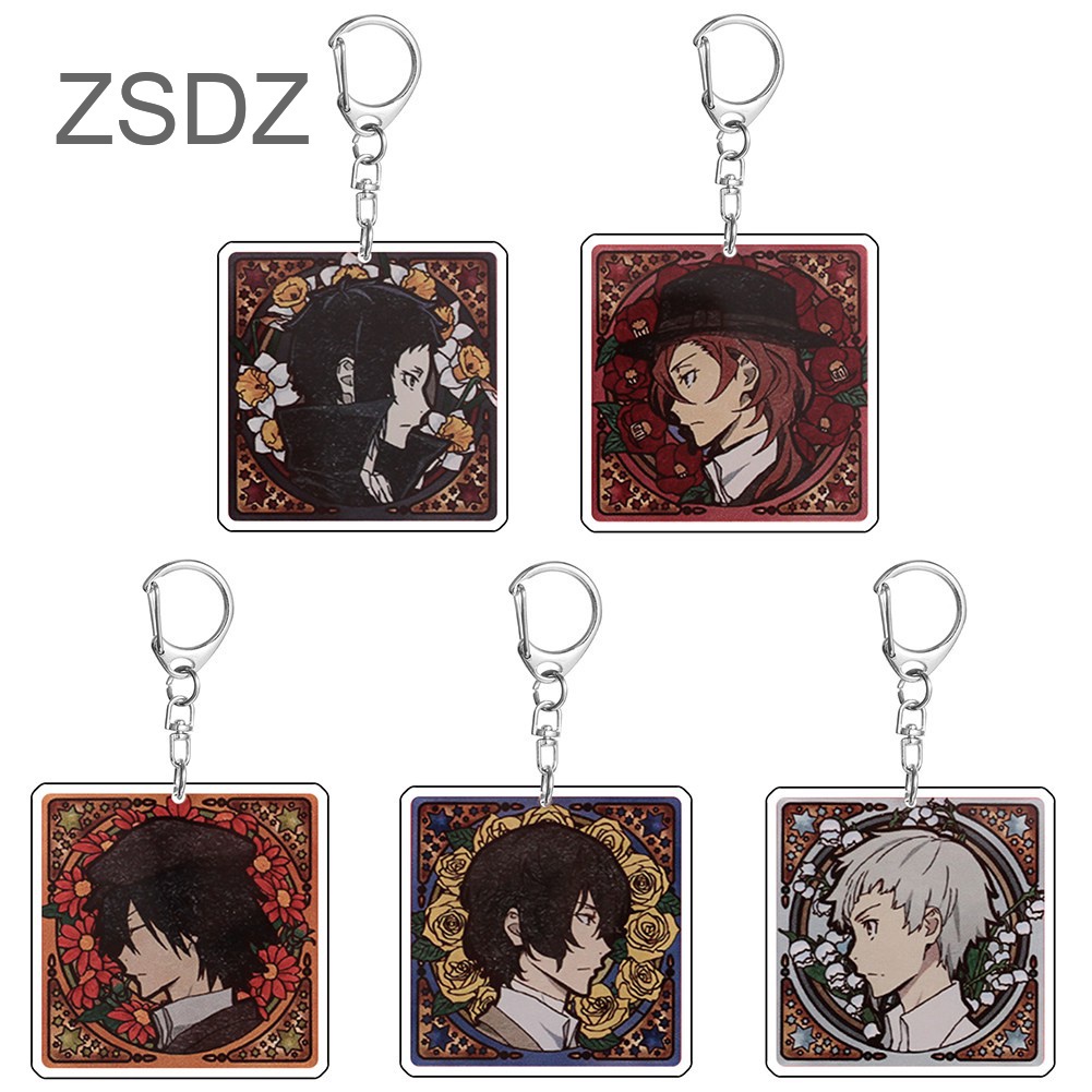Móc khóa acrylic hình nhân vật anime Bungo Stray Dogs