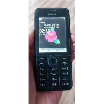 Điện thoại Nokia 301 đã qua sử dụng kèm dây sạc