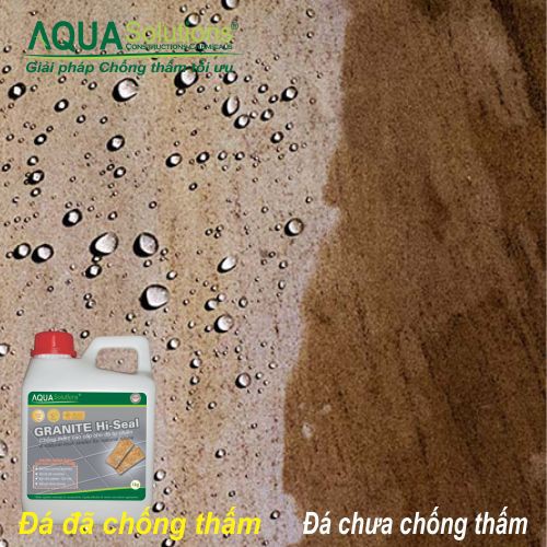 Chống thấm đá granite, chống thấm đá marble - GRANITE Hi-Seal - bình 1kg