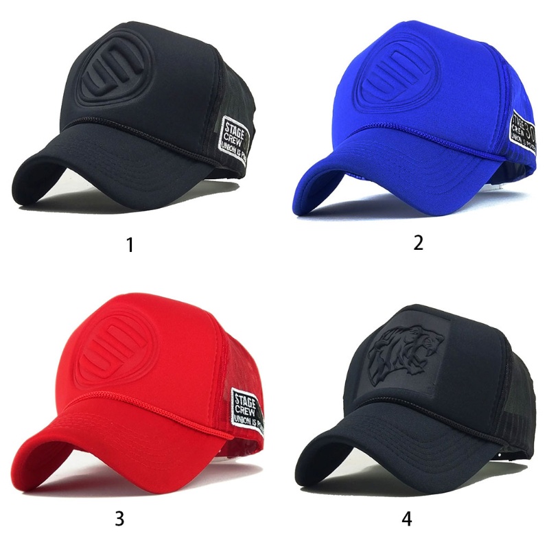 Nón Lưỡi Trai Phối Lưới Họa Tiết Da Báo Phong Cách Hip Hop Thời Trang Mùa Hè 2018