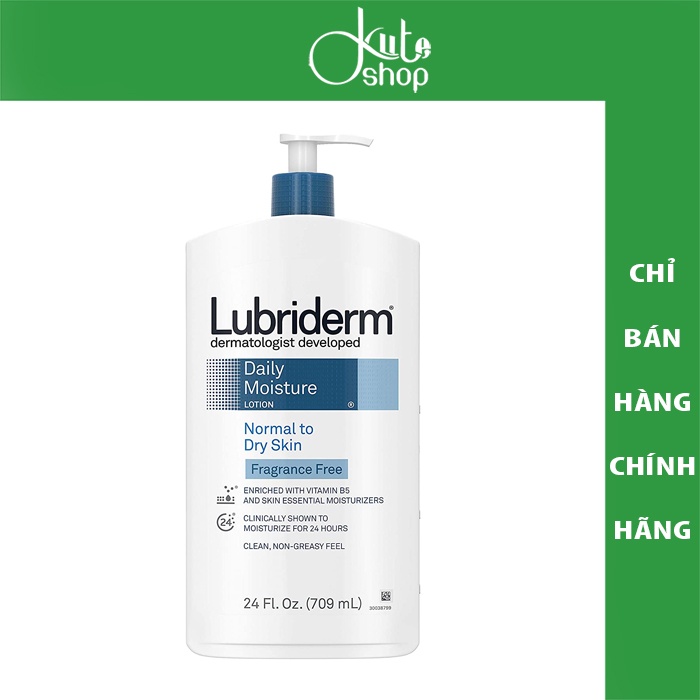 Dưỡng thể cho da thường/khô Lubriderm Daily Moisture Lotion