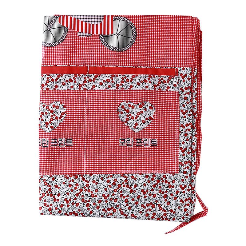 Tạp Dề Nấu Ăn Có 2 Túi Họa Tiết Dễ Thương Phong Cách Hàn Quốc