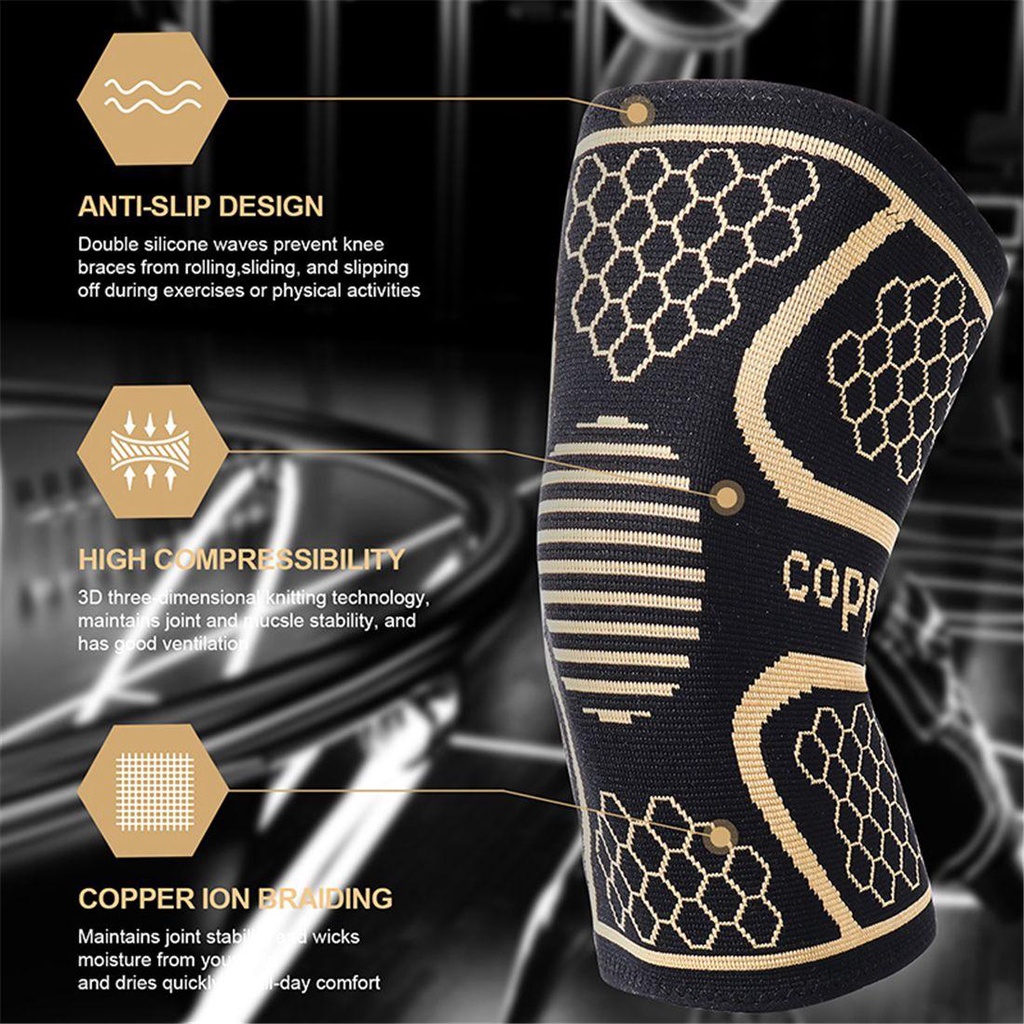 MUVAKO Đệm Bảo Vệ Đầu Gối Khi Chơi Thể Thao