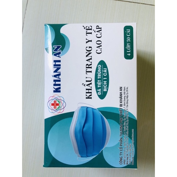 Khẩu Trang Y tế 4 lớp tiệt trùng (Mỗi cái một bịch) | BigBuy360 - bigbuy360.vn