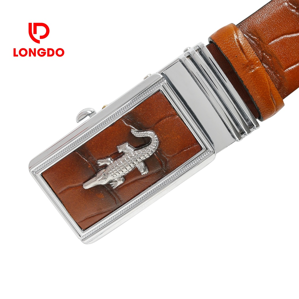 Dây nịt da nam - Cam kết 100% da bò thật - Bảo hành 5 năm - Thương hiệu uy tín Longdo Leather - TL01